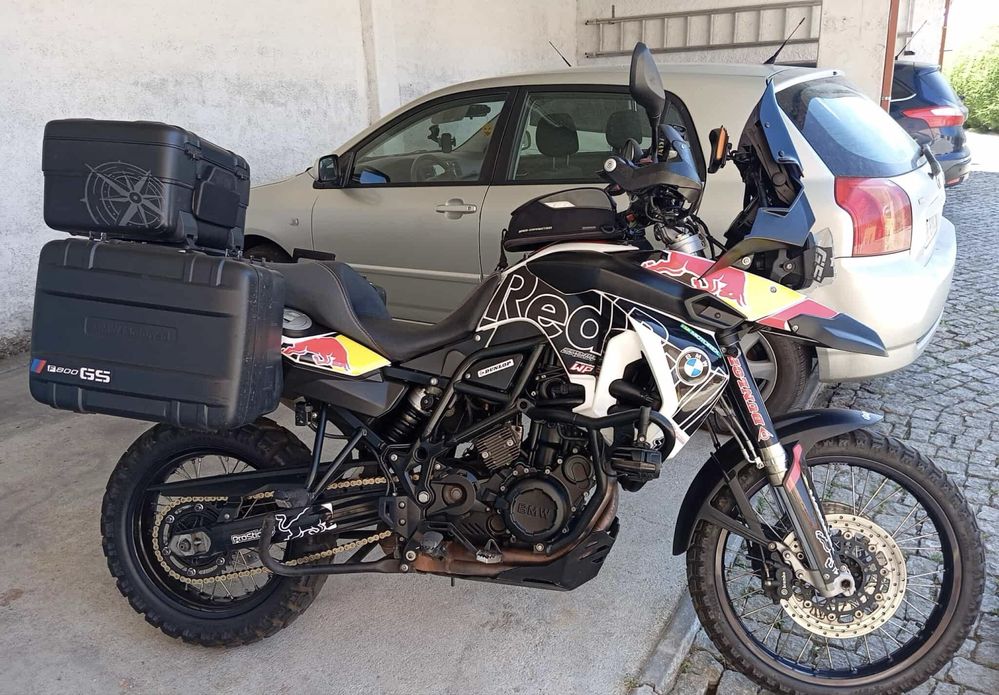 Bmw 800 GS com muito extras