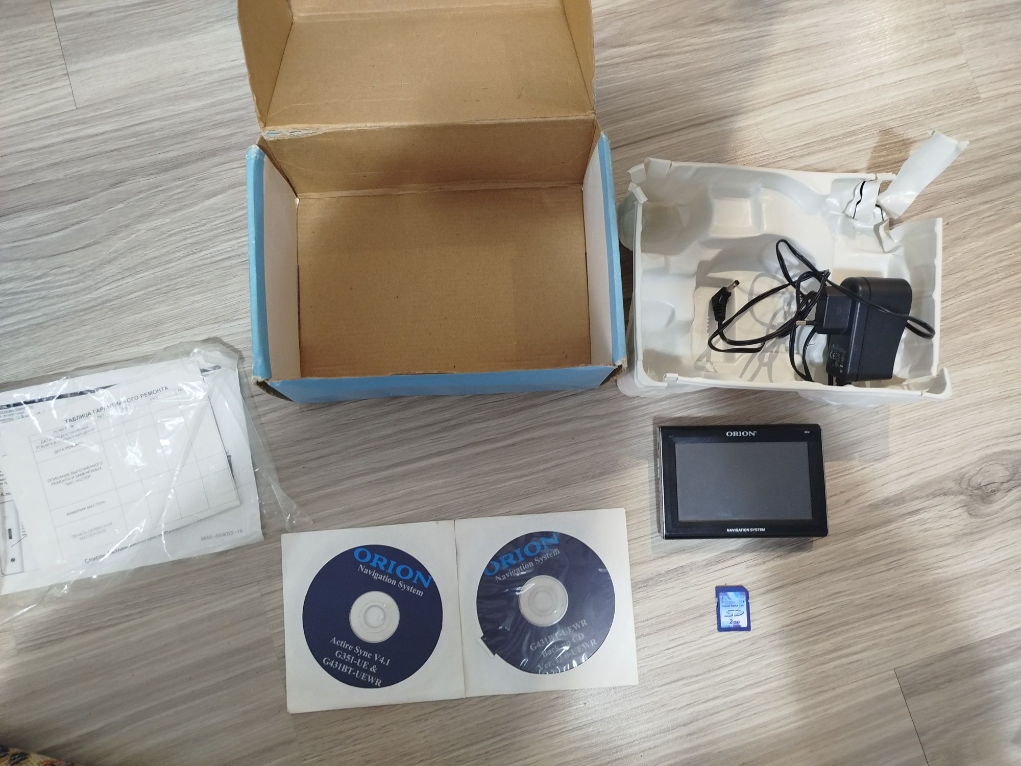 GPS навигатор G4310BT-UEWR
GPS навигатор