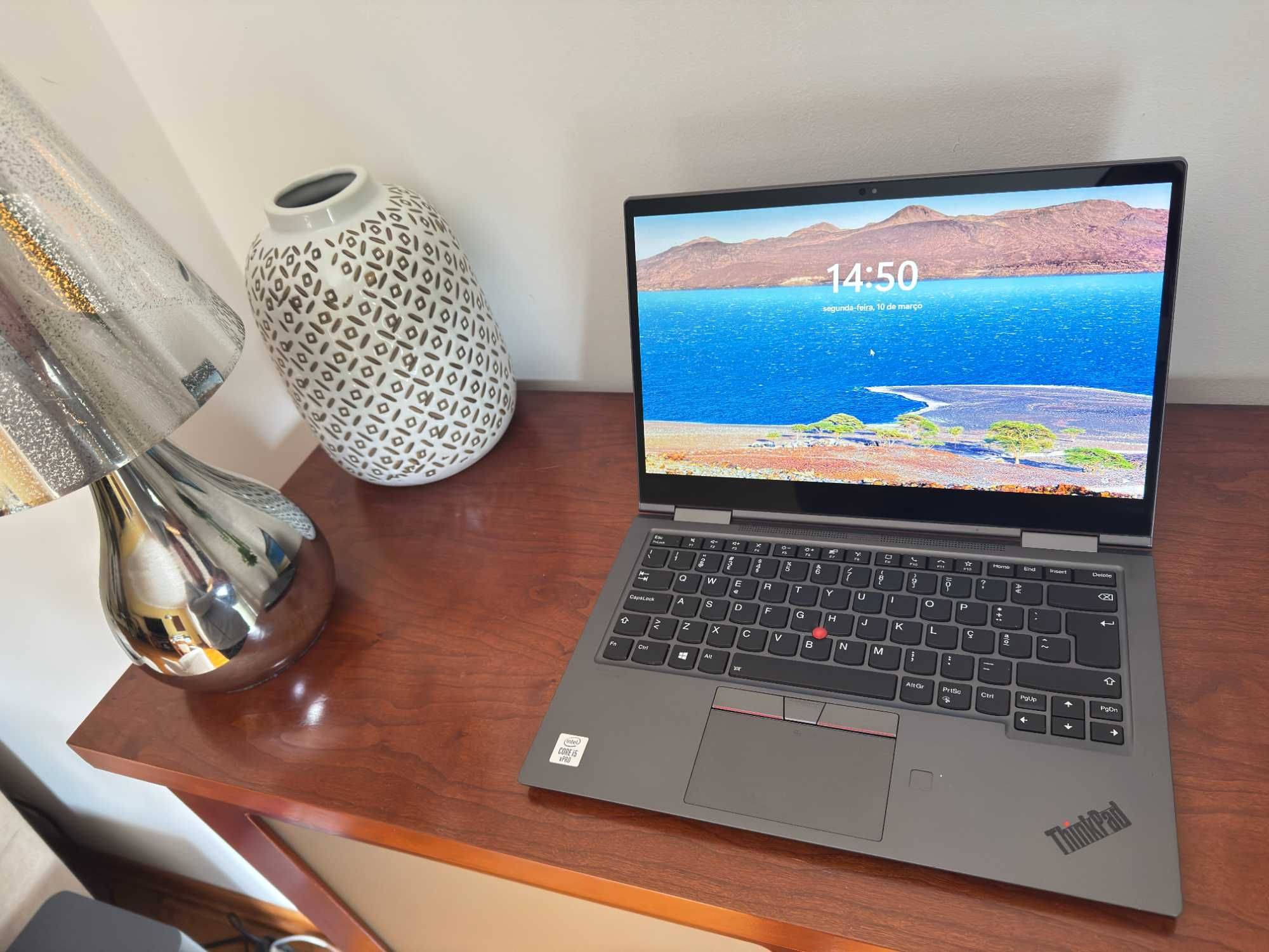 Lenovo ThinkPad X1 Yoga Gen5 Hibrido-Ecran Tatil+Pen/i5-10310u/16Gb/4G