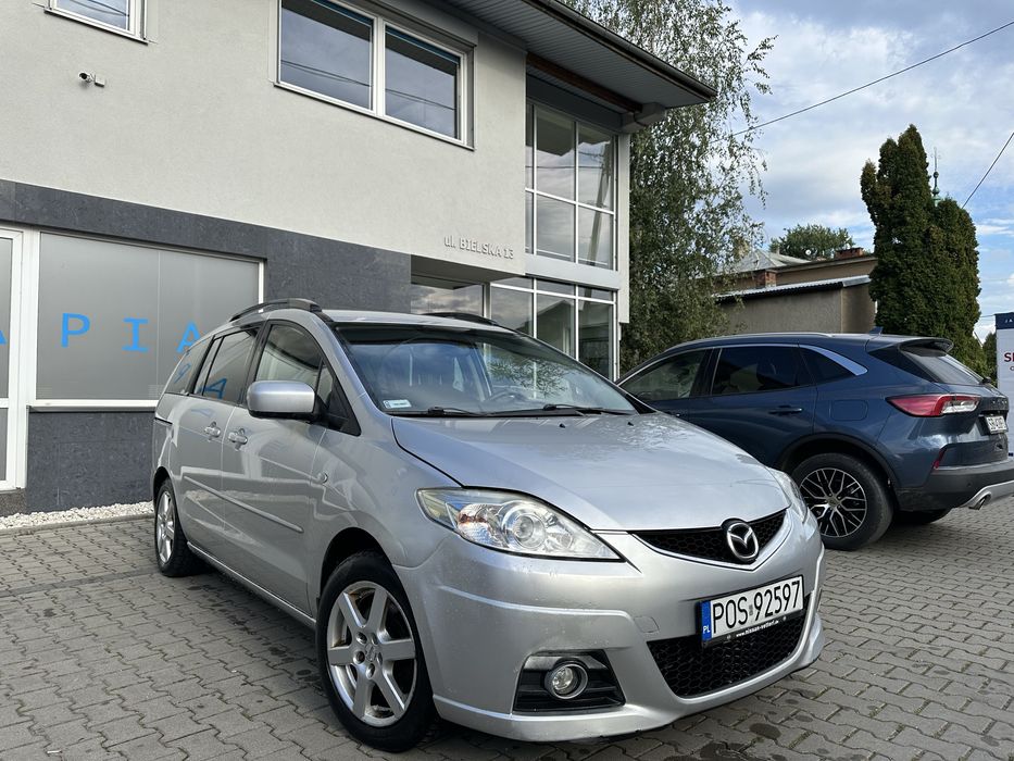 Sprzedam Mazdę-5 LPG 7 Osobowa Rok 2009 HAK 0 Rdzy  Skrzynie 6  Biegu