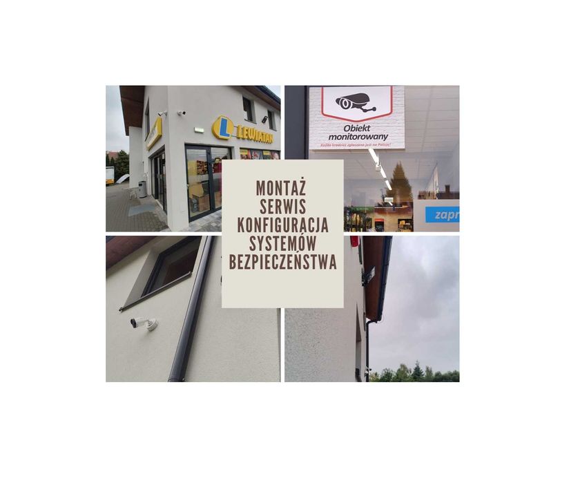 Kamery Monitoring Alarmy konfiguracja serwis montaż sprzedaż GWARANCJA