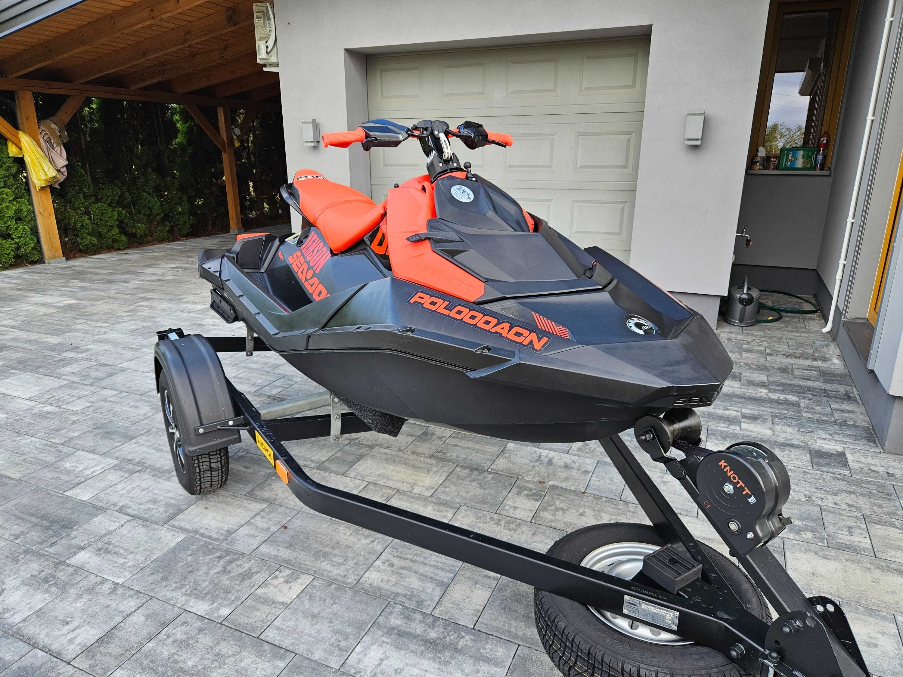 Sea doo Spark TRIXX 3 UP  z przyczepką  Widpol VAT 23%