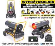 Wynajmem! Nagrzewnica Olejowa 40kW Termostat Wypożyczalnia!