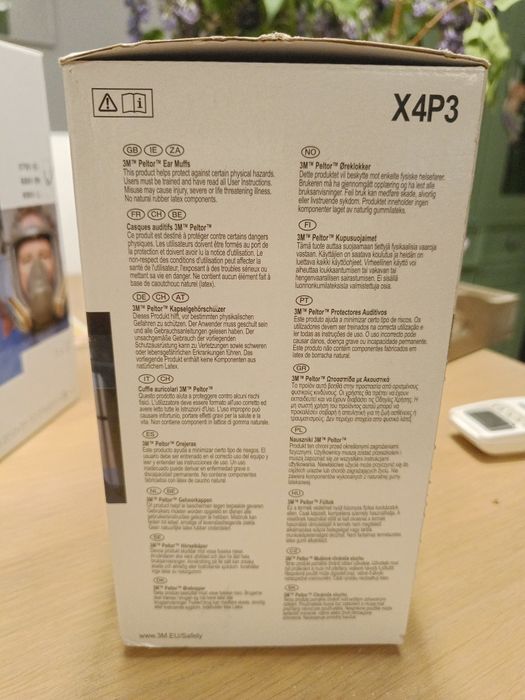 Nauszniki 3M Peltor X4P3 nowe