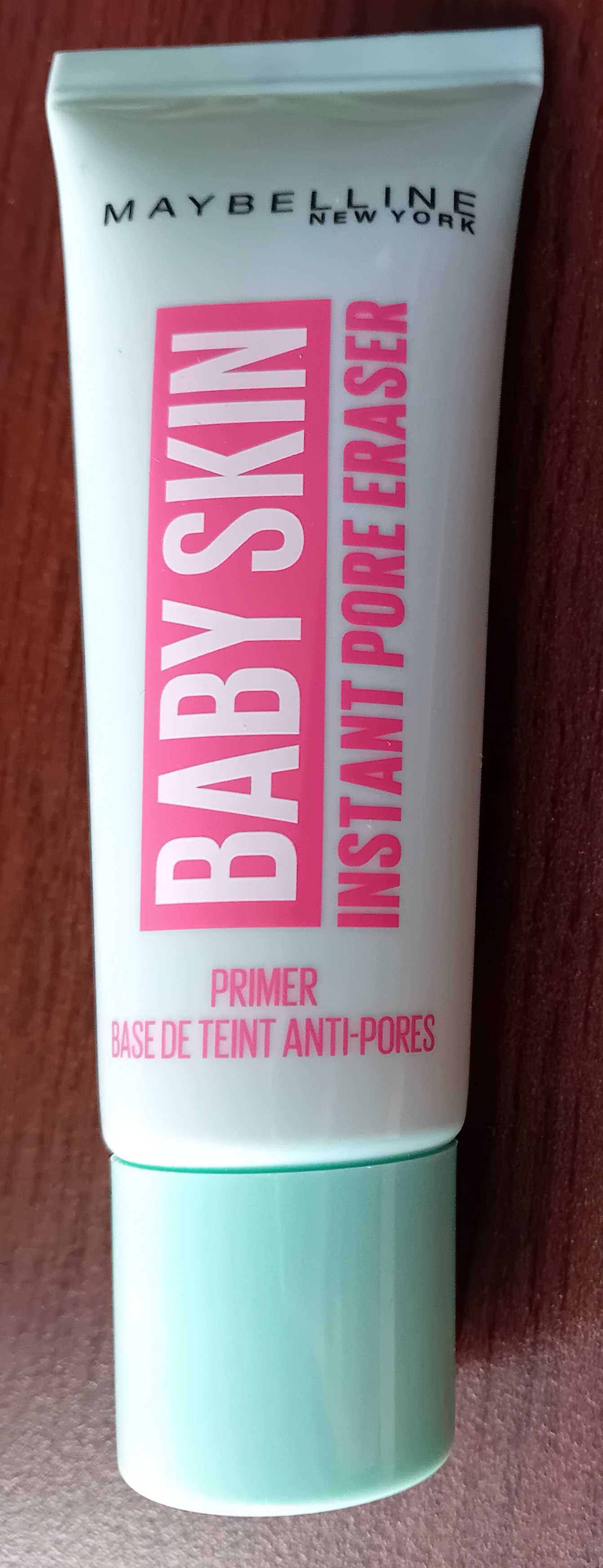 Maybelline - baza pod makijaż żelowa, zwężająca pory, Baby Skin (22ml)
