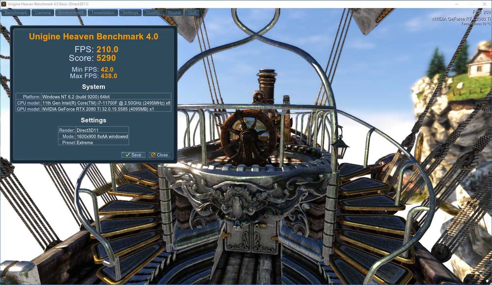 Dell Nvidia RTX 2080Ti, Gwar 3m-c