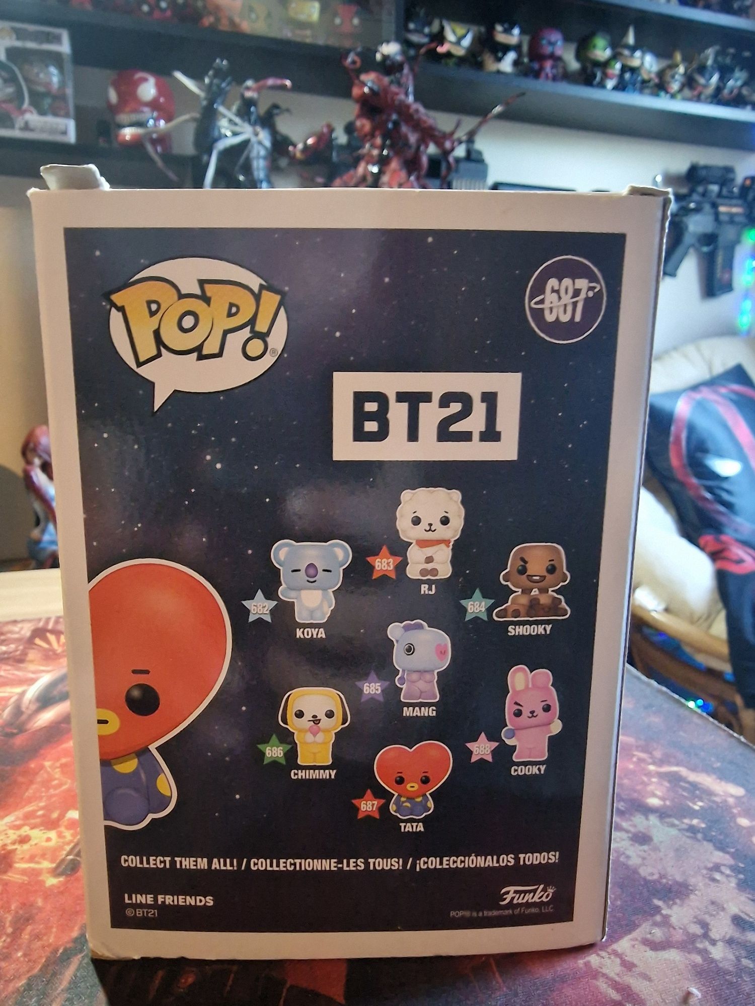 Funko pop TATA 687 BT21