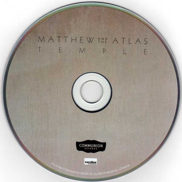 MATTHEW AND THE ATLAS cd Temple    indie folk super