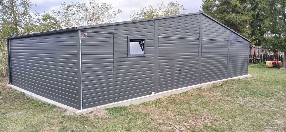 Garaż blaszany 12x6 Ostrołeka