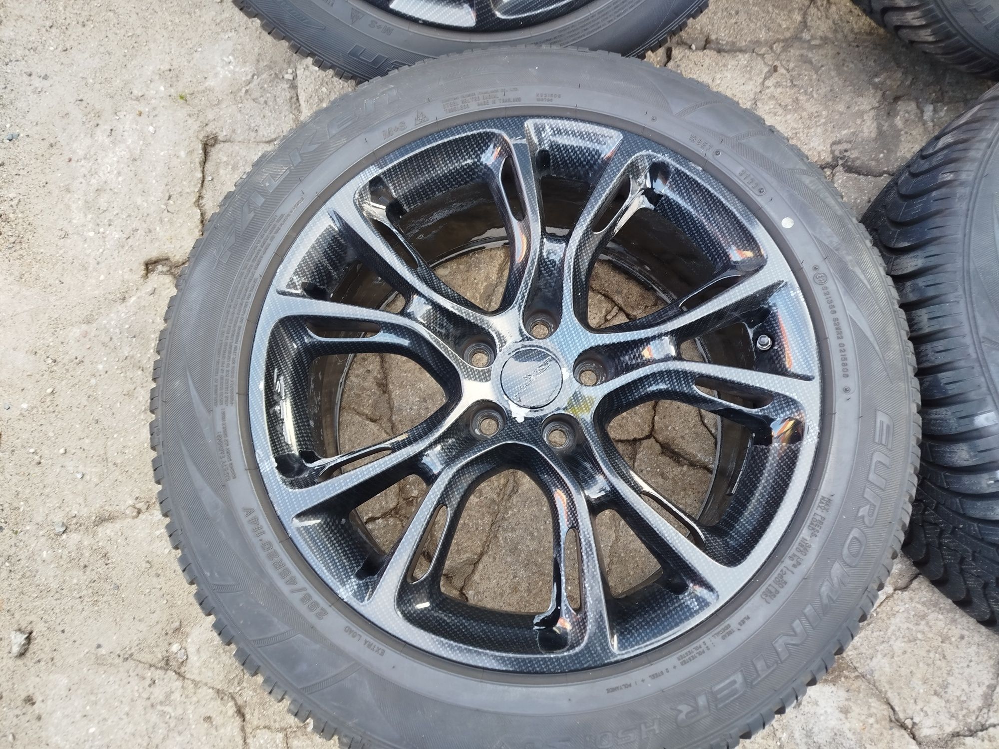 Koła Alu 5x127,R20,ET50,08, 10J Jeep Grand Cherokee SRT 295/45/20 10mm