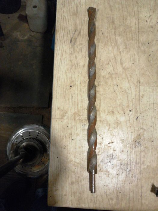 Wiertło do betonu z widią z czasów  PRL nie sds