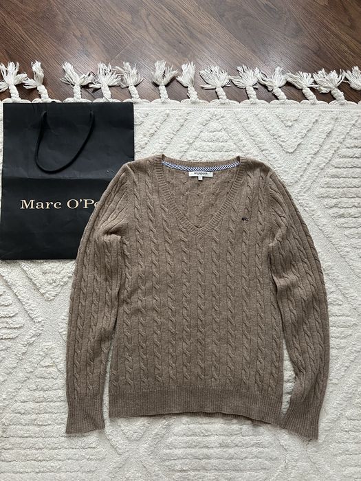 Жіночій бежевий светр wool 100 % Mc Gregor Dutti L