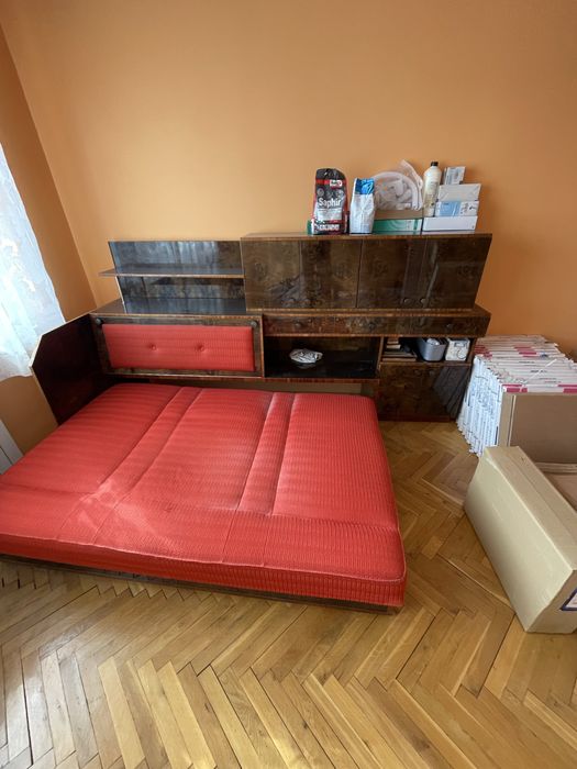 Tapczan z nadstawką