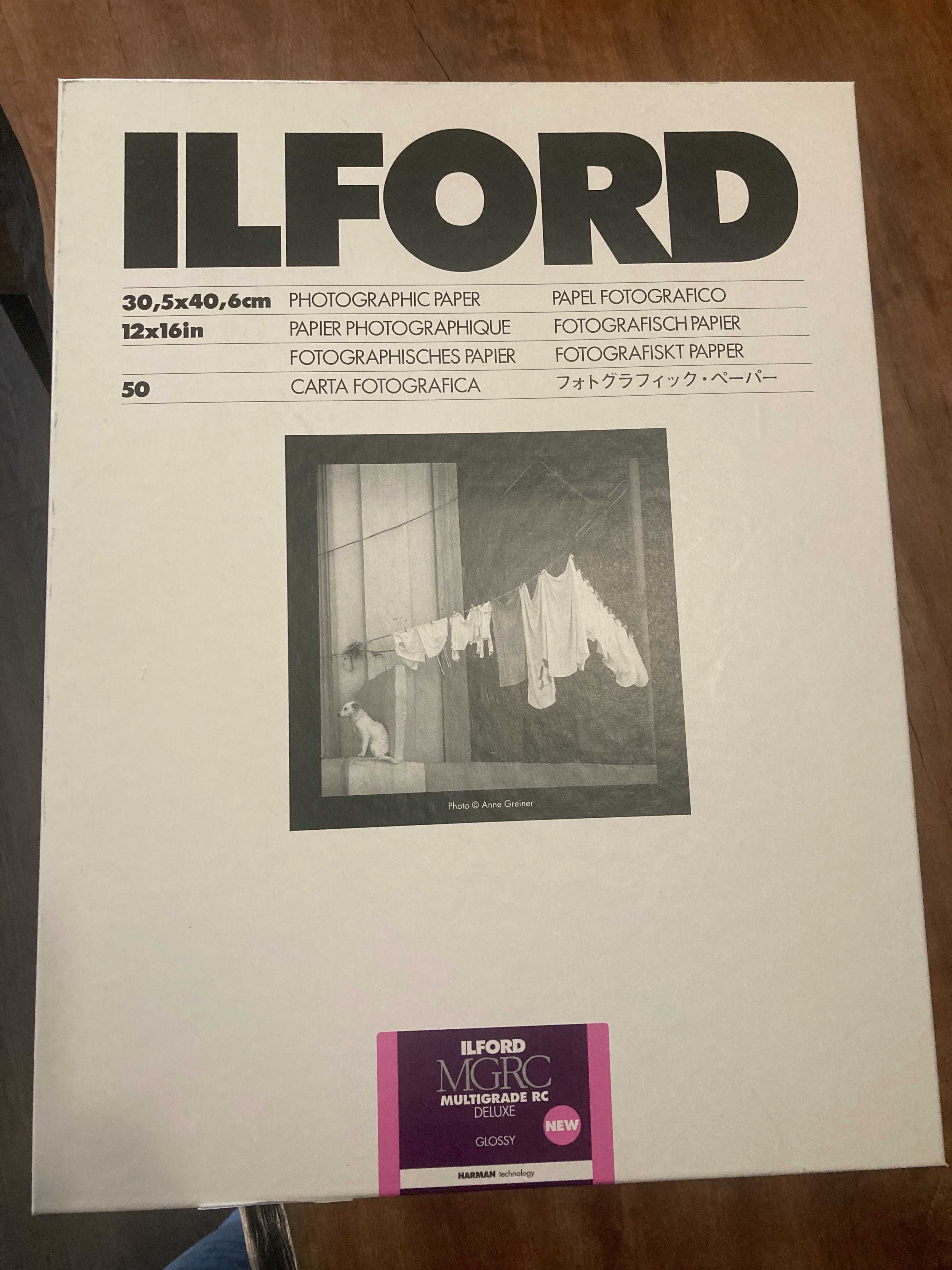 ILFORD papel fotografico