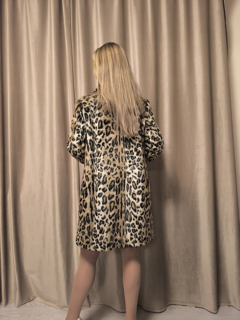 Шуба жіноча леопардова Topshop