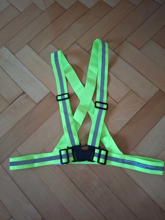 Szelki odblaskowe na rower motor bieganie