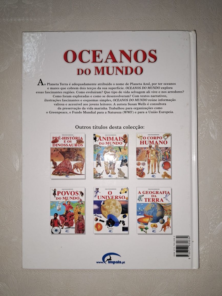 Livro "Oceanos do Mundo" - Impala