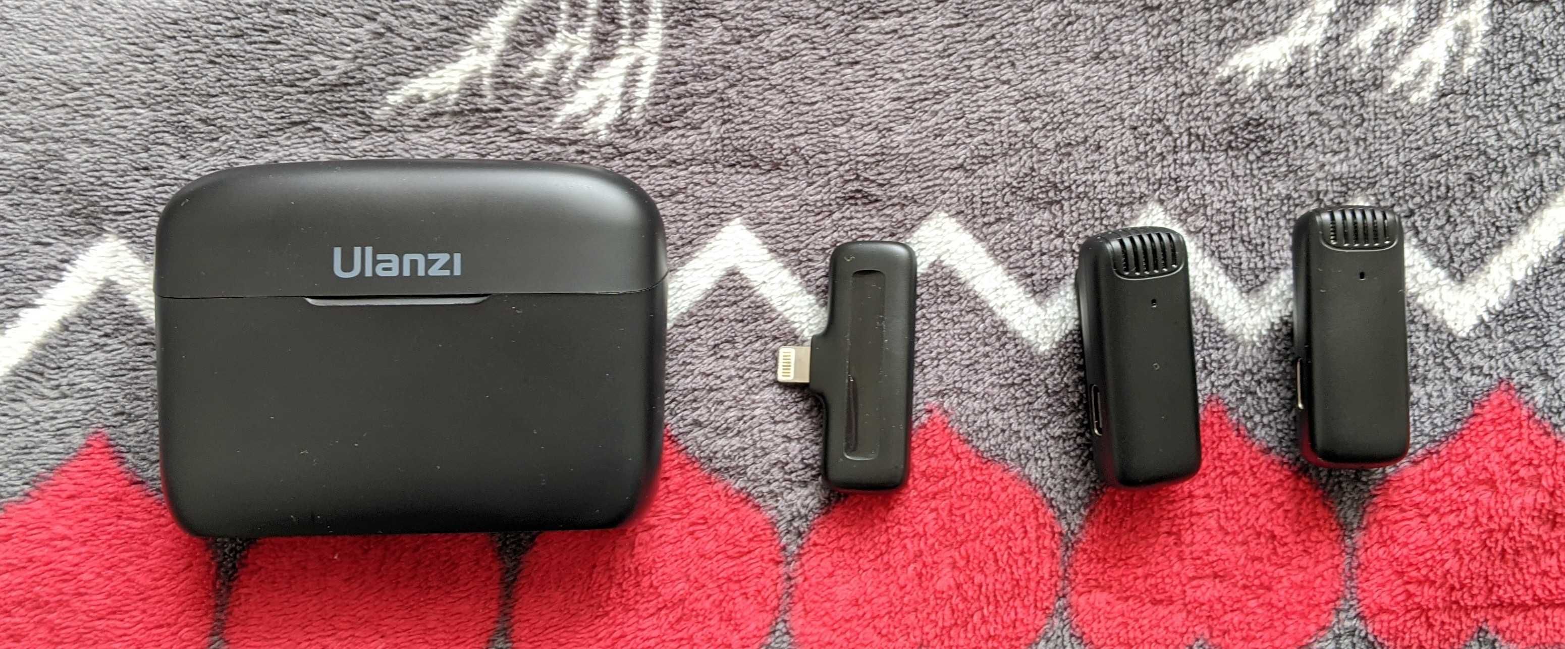 Bezprzewodowy mikrofon do iPhone'a Ulanzi