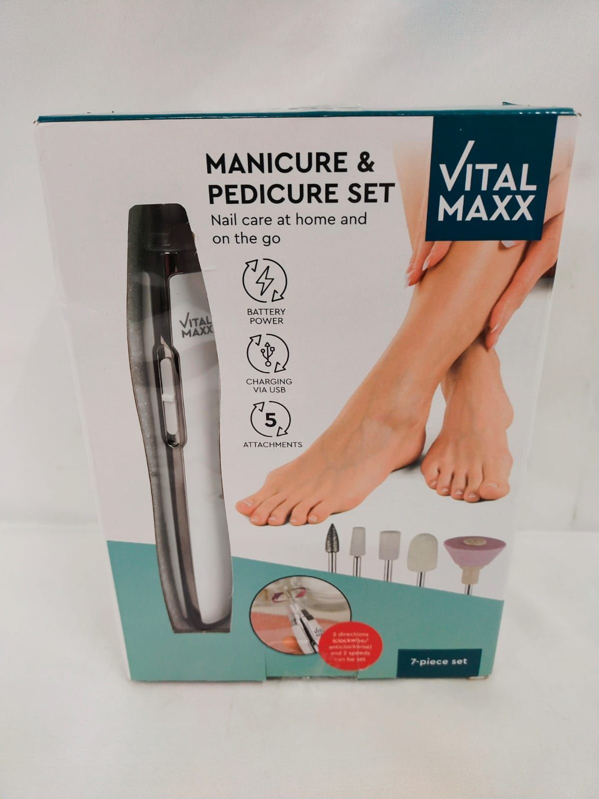 Zestaw do manicure i pedicure Vital Max