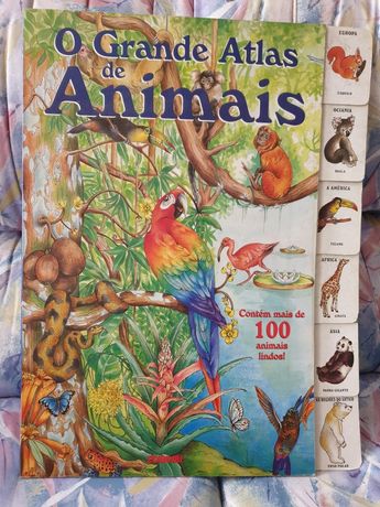 Livro "O grande atlas de animais "