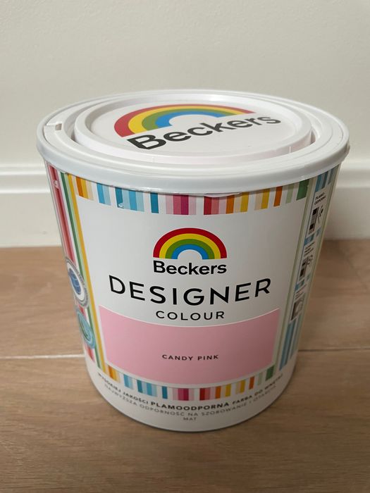 Farba różowa Beckers Candy Pink 2,5 l