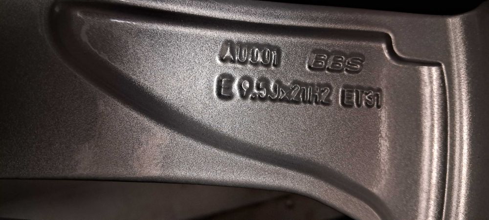 Koła Alufelgi R21 ORYG. Audi SPORT BBS SQ8 Q8 SQ7 Q7 Touareg
