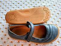 FRODDO BAREFOOT skórzane granatowe baleriny r.35