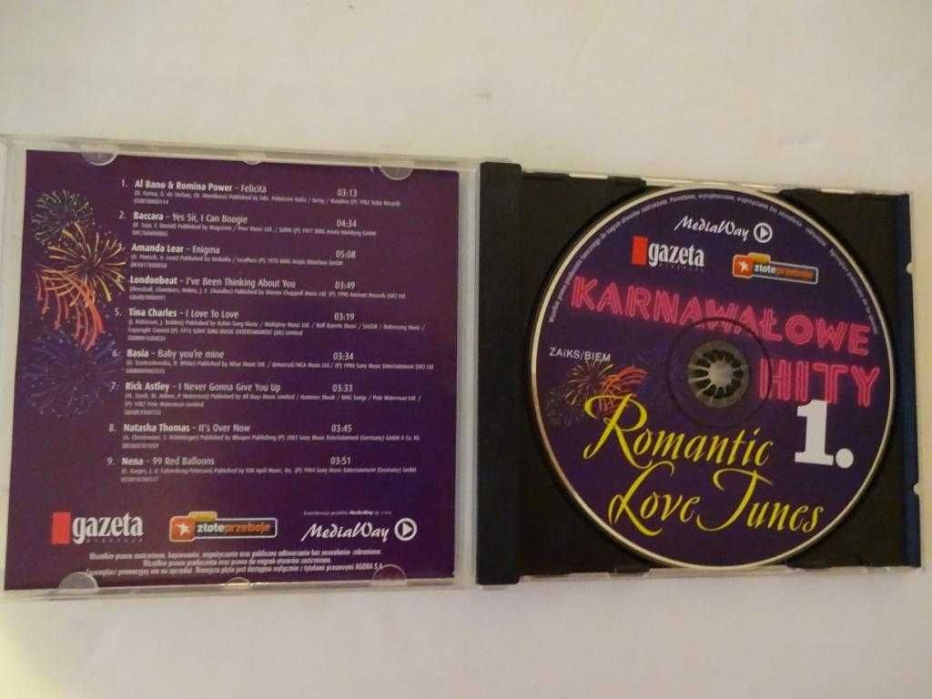 Karnawałowe Hity 1. Romantic Love Tunes - Płyta CD