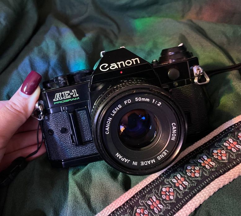 Canon AE-1 program vintage