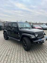 Jeep Wrangler SAHARA 4XE Hybryda / 381HP / Oryginalny przebieg / Bezwypadkowy