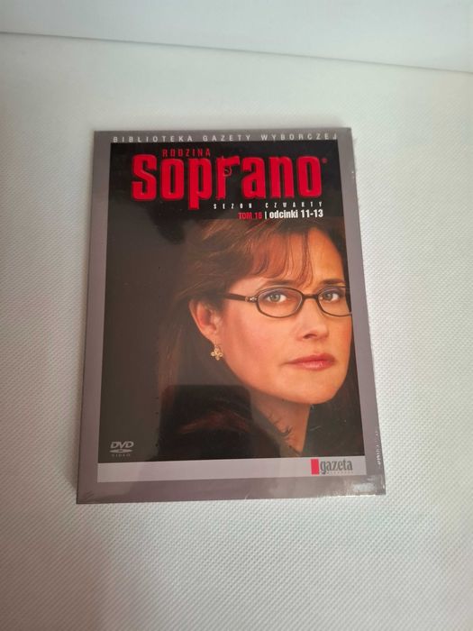 Rodzina Soprano sezon 4 TOM 16 Odcinki 11-13 DVD Gazeta Wyborcza PL
