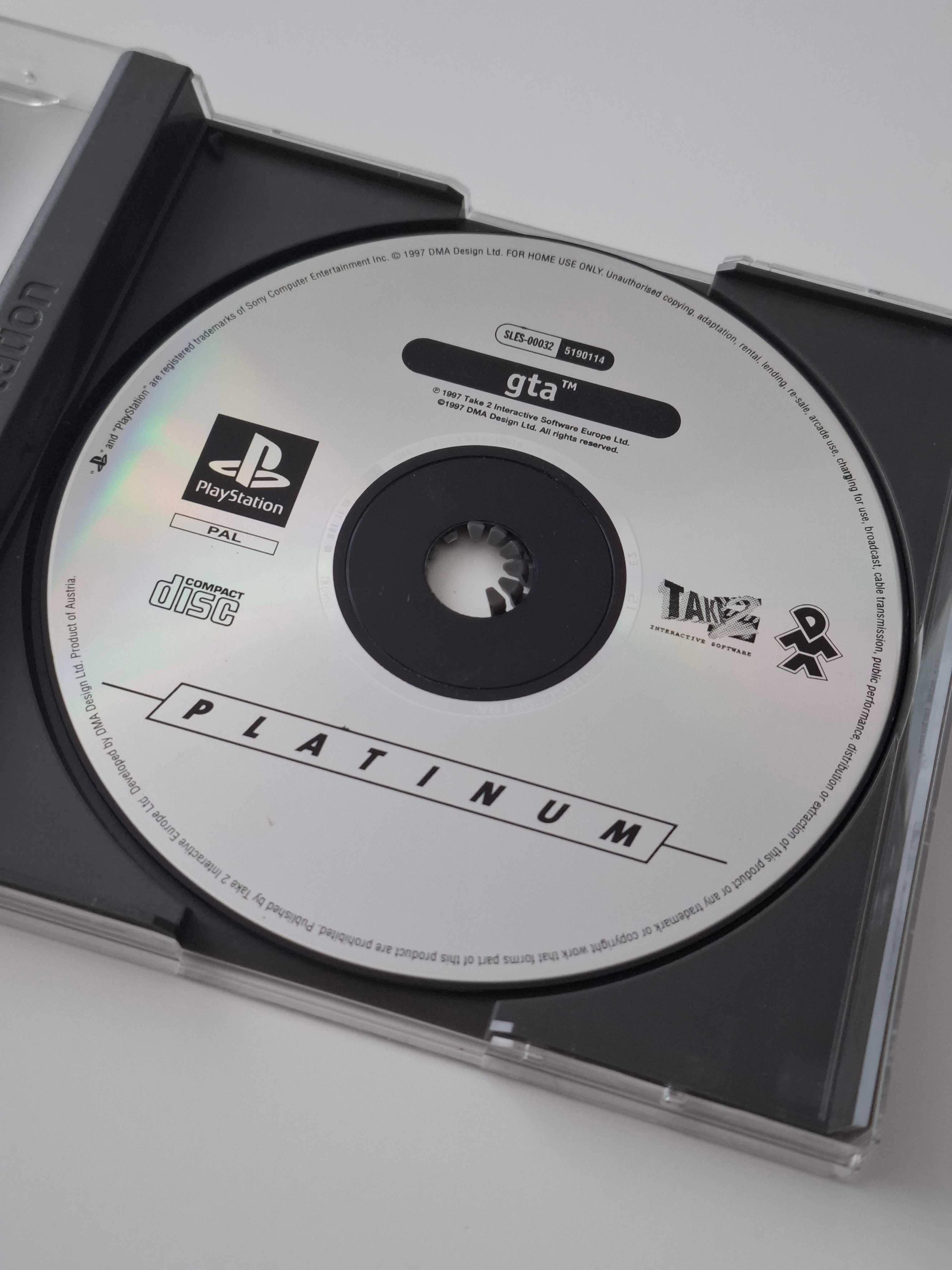 Grand Theft Auto PSX PS1 European Version