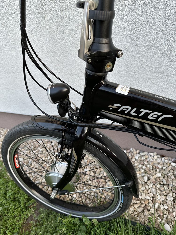 Rower składak do kampera elektryczny FALTER P5.0E koła 20 2 szt para