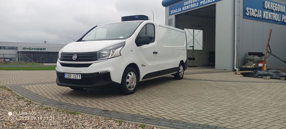 Fiat Talento L2 L3 Maxi Nowa Izoterma Chłodnia 220V grzeje Mroznia do lodów 3 miejsca  Mroźnia grzanie finansowan Gwarancja 3 osoby