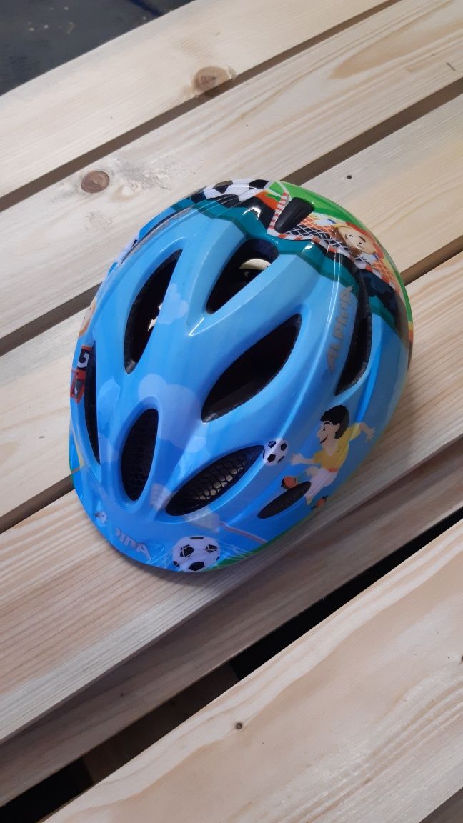 Kask dziecięcy Alpina 4-8 lat  roz 51-56