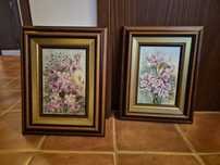Quadro antigo pintado á mão
