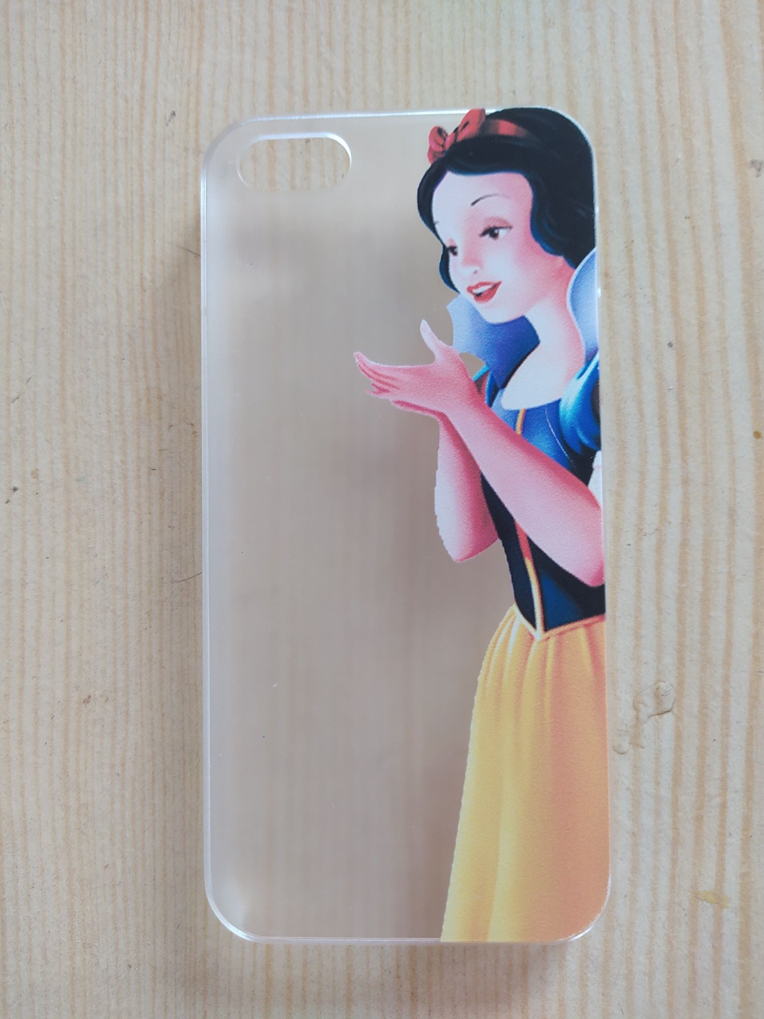 Capa de iPhone branca de neve