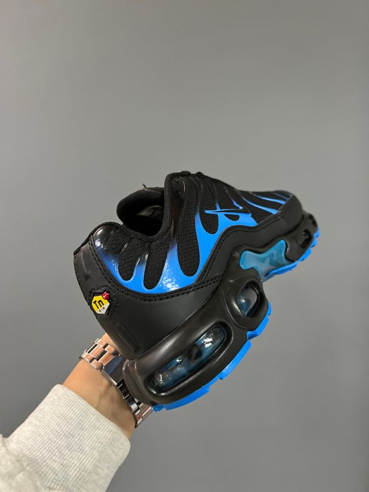 (БЕЗ ПЕРЕДОПЛАТИ) Nіke Air Max Plus TN Black university blue унісекс