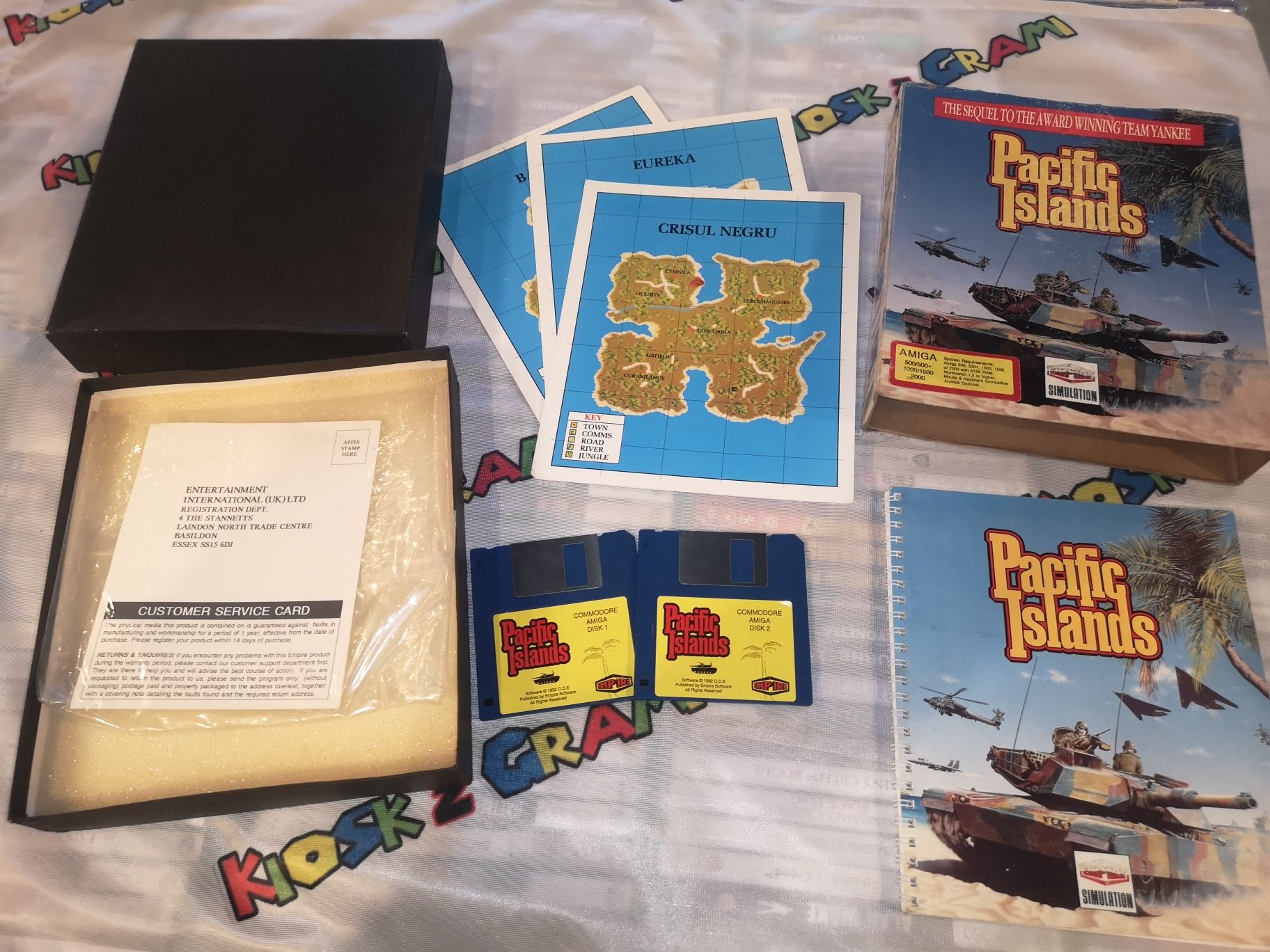 Pacific Islands AMIGA gra BIG BOX Retro (1992) od kolekcjonera SKLEP