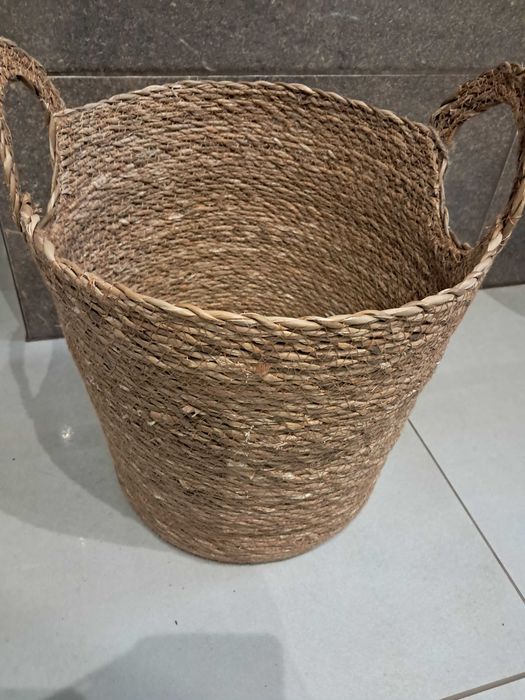 Kosze z trawy morskiej nowe