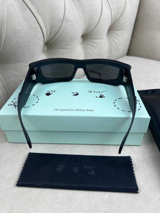 Мужские очки Off White темные очки Офф Вайт солнцезащитные очки g219