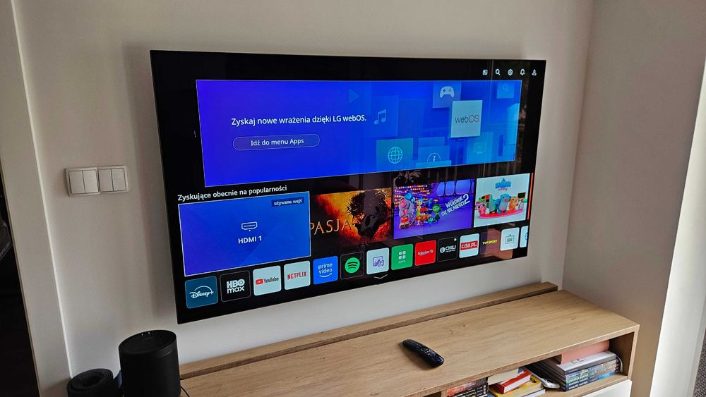 Telewizor LG C1 65 cali OLED 4K 120Hz - stan idealny!