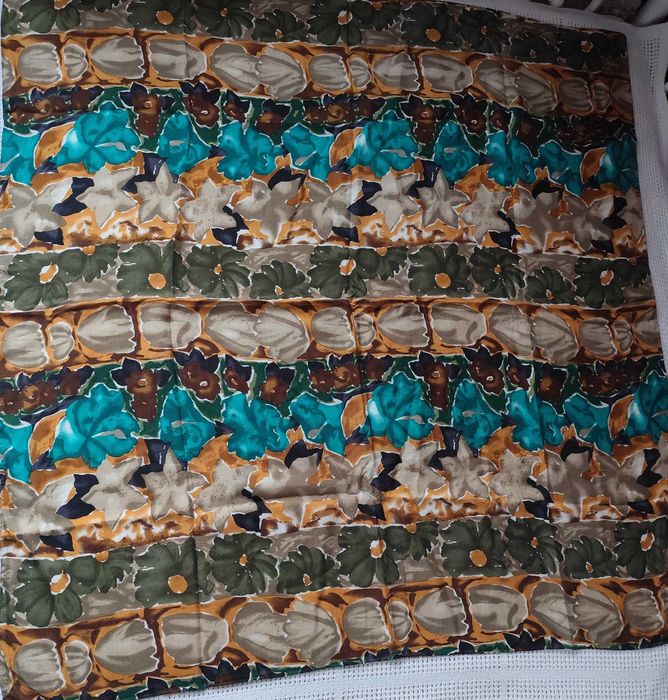 100% Jedwab szmaragd khaki camel musztarda apaszka chustka jedwabna