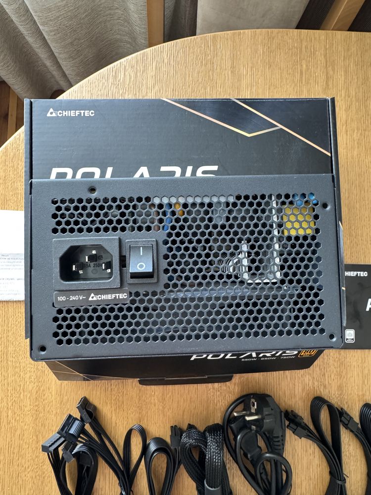 ОФІЦІЙНА ГАРАНТІЯ | Chieftec Polaris 750W 80+ Gold | Куплений 01.06.25