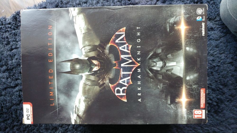 Gra Pc Batman Arkhan Knight Limited Edition folia. UNIKAT!!