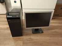 komputer Lenovo ThinkCentre SSD + Monitor