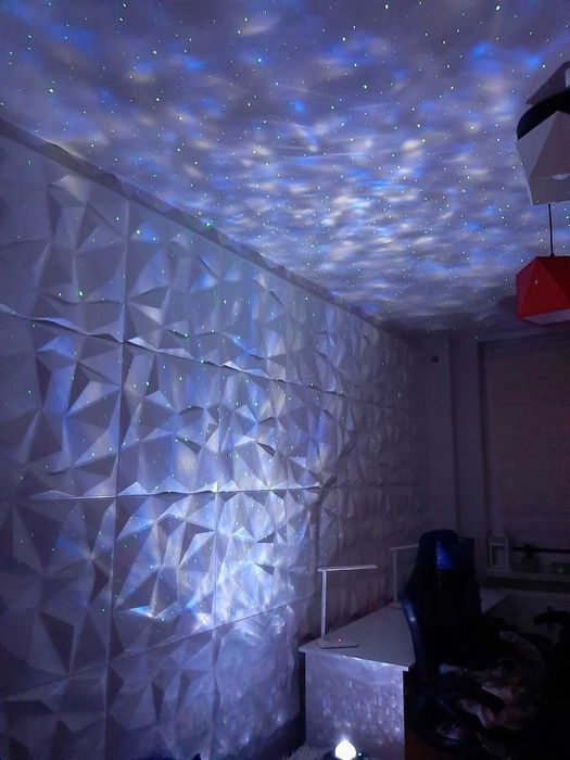 PROJEKTOR GWIAZD rzutnik nieba laser lampka GŁOŚNIK BLUETOOTH pilot