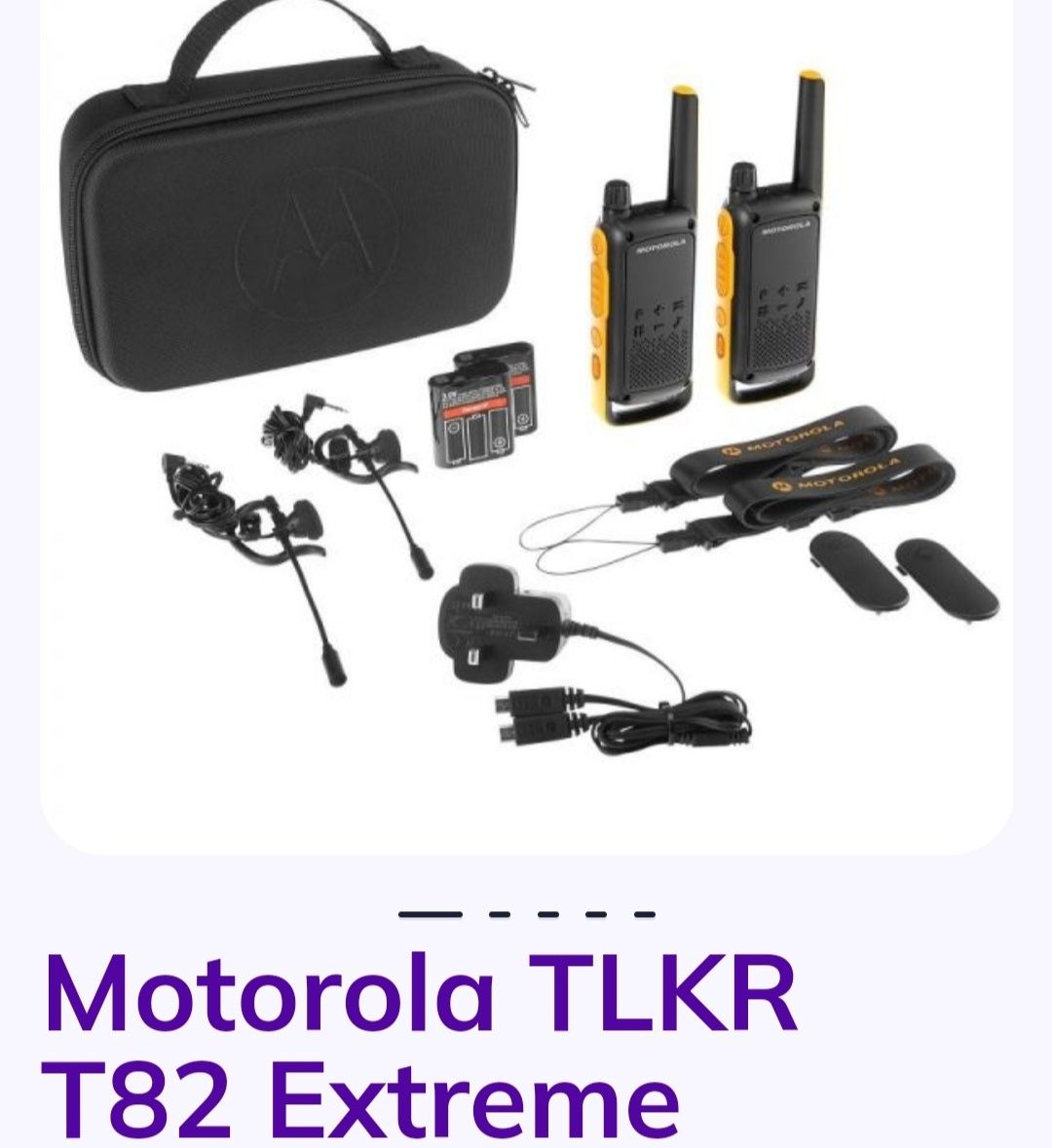 Walkie Talkie MOTOROLA