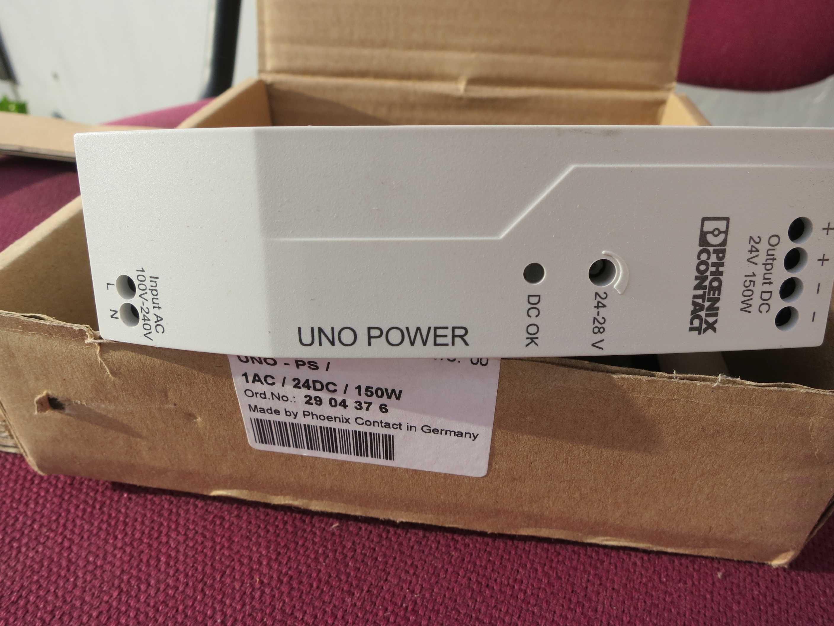 Источник питания в DIN рейку Phoenix Contact UNO PC 24V/150W
