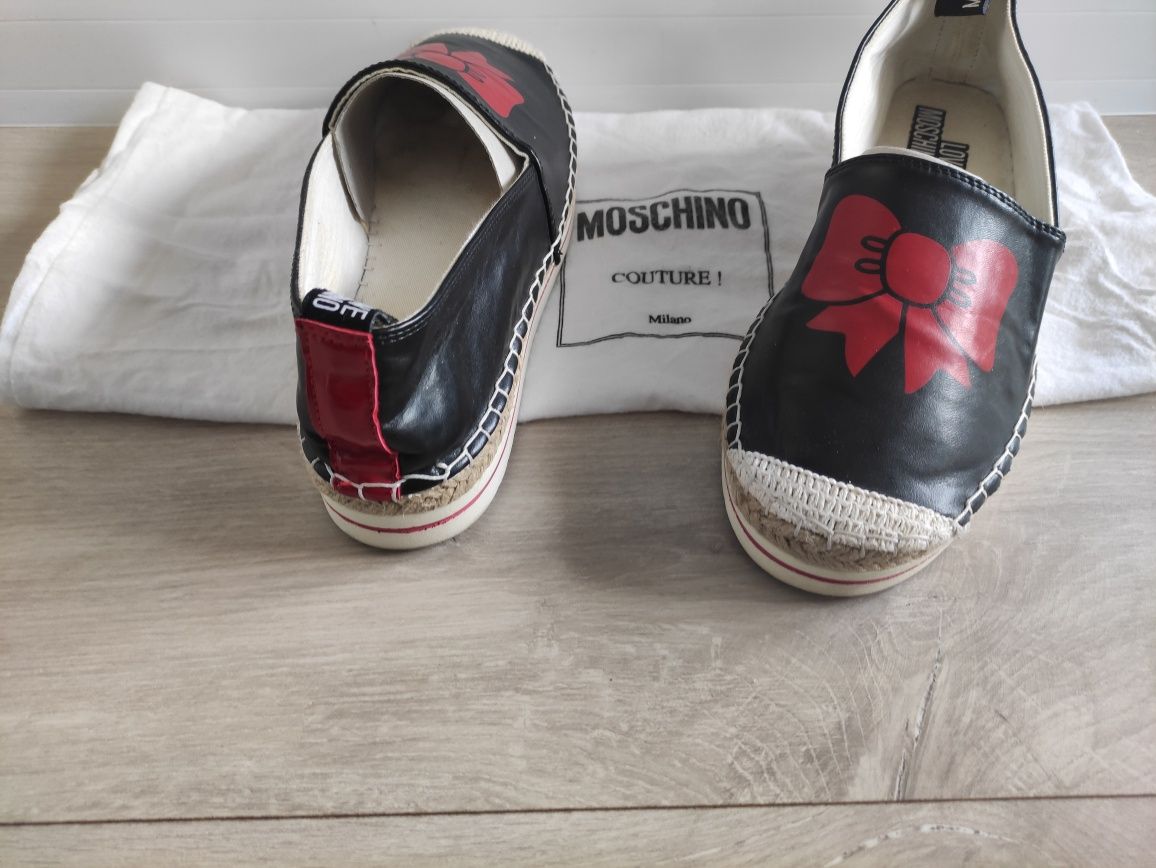 Espadryle Moschino 38 stan idealny